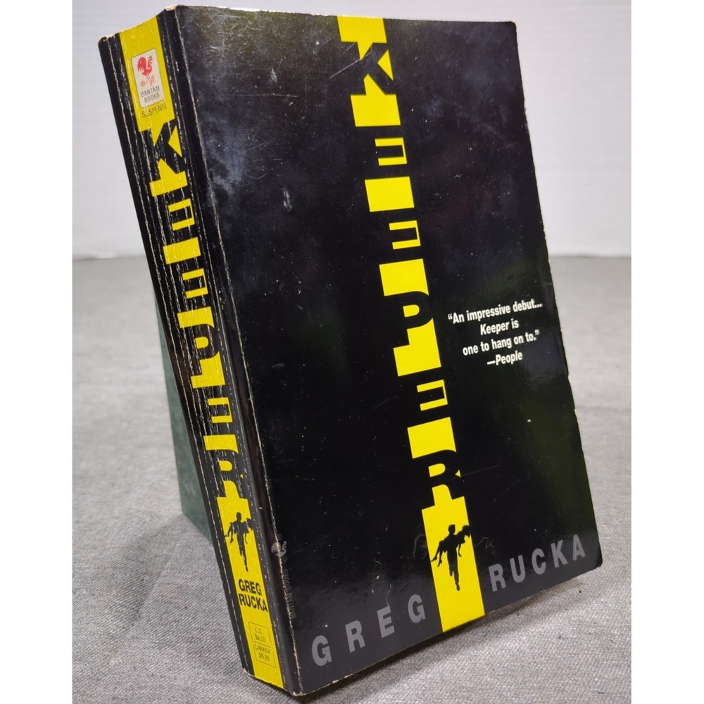 1997 Keeper Greg Rucka Atticus Kodiak 1 Vintage Bantam Mass Market Paperback